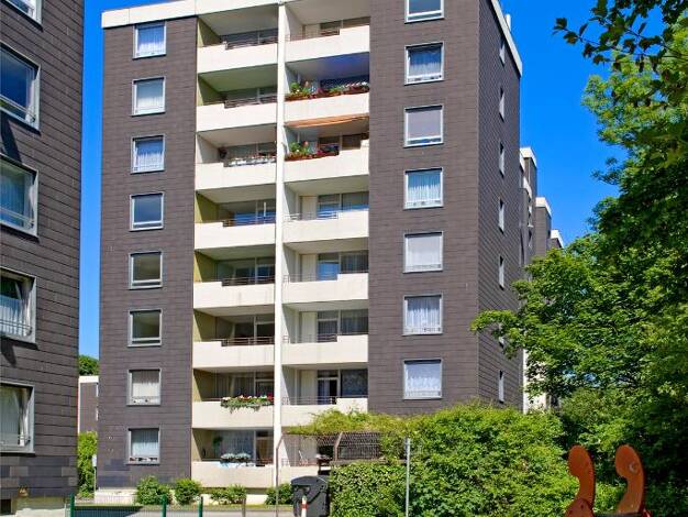 Wohnung zur Miete nur mit Wohnberechtigungsschein 373 € 2 Zimmer 60 m² 7. Geschoss Jahnstraße 12 Heessen Hamm 59073
