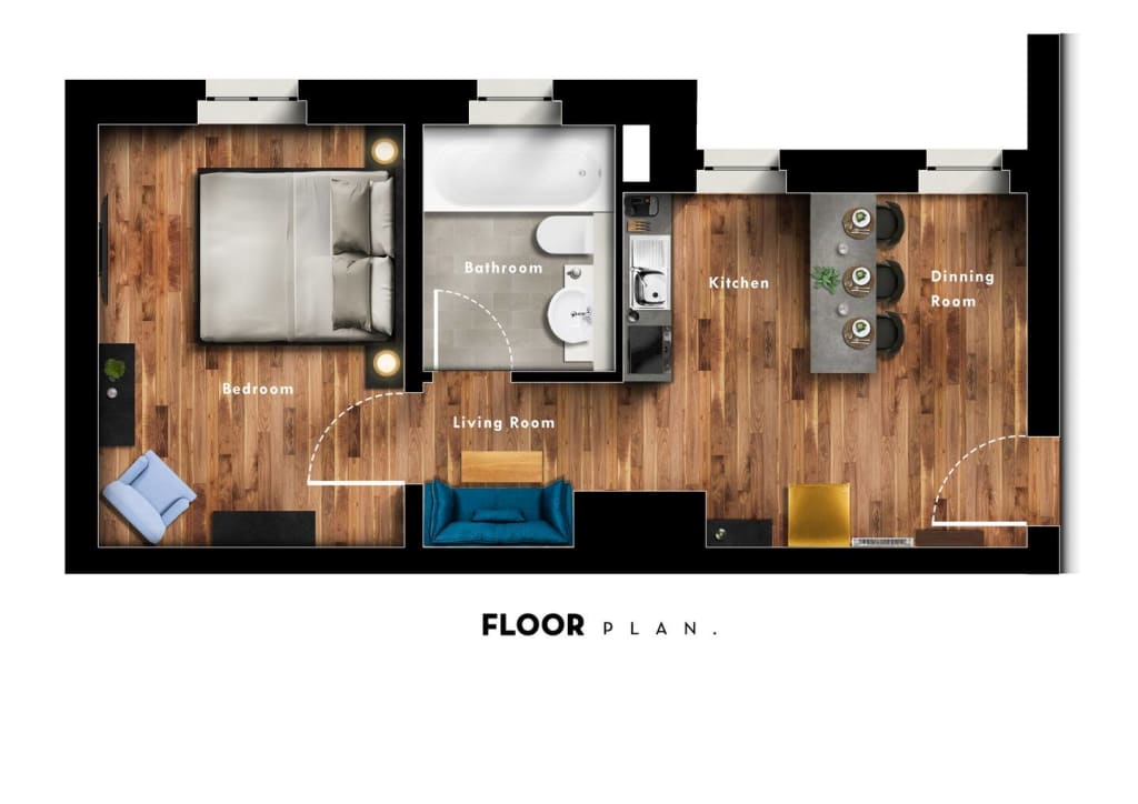 Wohnung zur Miete Wohnen auf Zeit 1.574 € 1 Zimmer 40 m²<br/>Wohnfläche ab sofort<br/>Verfügbarkeit Brandenburger Straße Zentrum - Ost Leipzig 4109