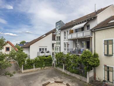 Wohnung zur Miete 628 € 4 Zimmer 75,3 m² 3. Geschoss Schloßgaße 26 Oggersheim Ludwigshafen am Rhein 67071