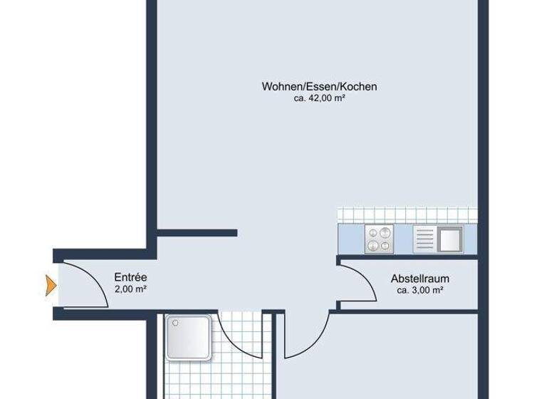 Wohnung zur Miete 810 € 2 Zimmer 72,7 m² frei ab 01.06.2026 Schrobenhausen 86529
