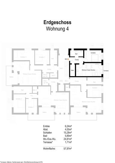 Wohnung zum Kauf provisionsfrei 246.000 € 2 Zimmer 58 m² Meschede Meschede 59872