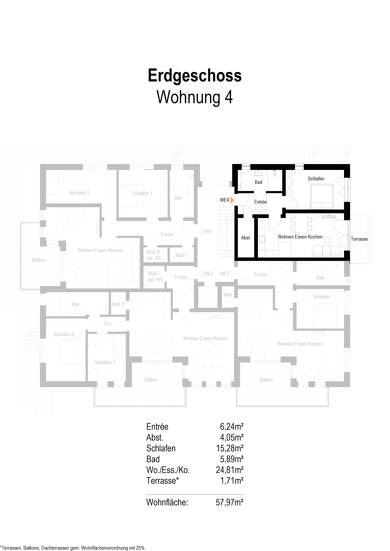 Wohnung zum Kauf - Neubau provisionsfrei 246.000 € 2 Zimmer 58 m² Meschede Meschede 59872