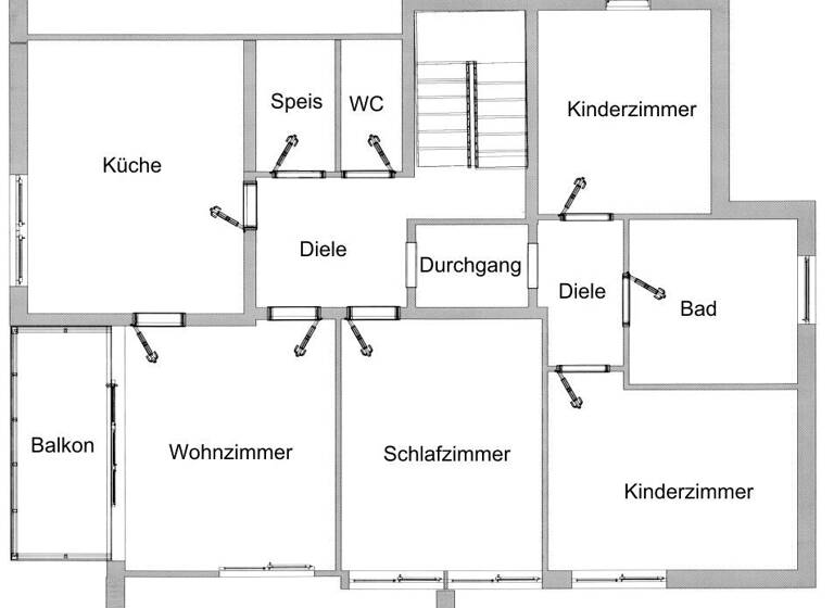 Wohnung zur Miete 985 € 4,5 Zimmer 110 m² Geschoss 1/2 frei ab sofort Burglengenfeld 93133