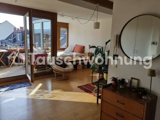 Terrassenwohnung zur Miete Tauschwohnung 500 € 2 Zimmer 50 m² 5. Geschoss Stühlinger Freiburg im Breisgau 79106