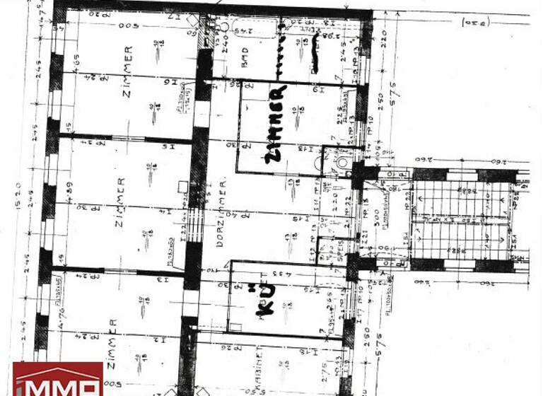 WG-Zimmer zur Miete 1.990 € 4,5 Zimmer 148,4 m² 2. Geschoss frei ab sofort Wien 1070