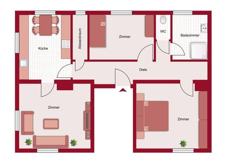 Wohnung zum Kauf 319.000 € 3 Zimmer 68 m² EG Hopfgarten 6361
