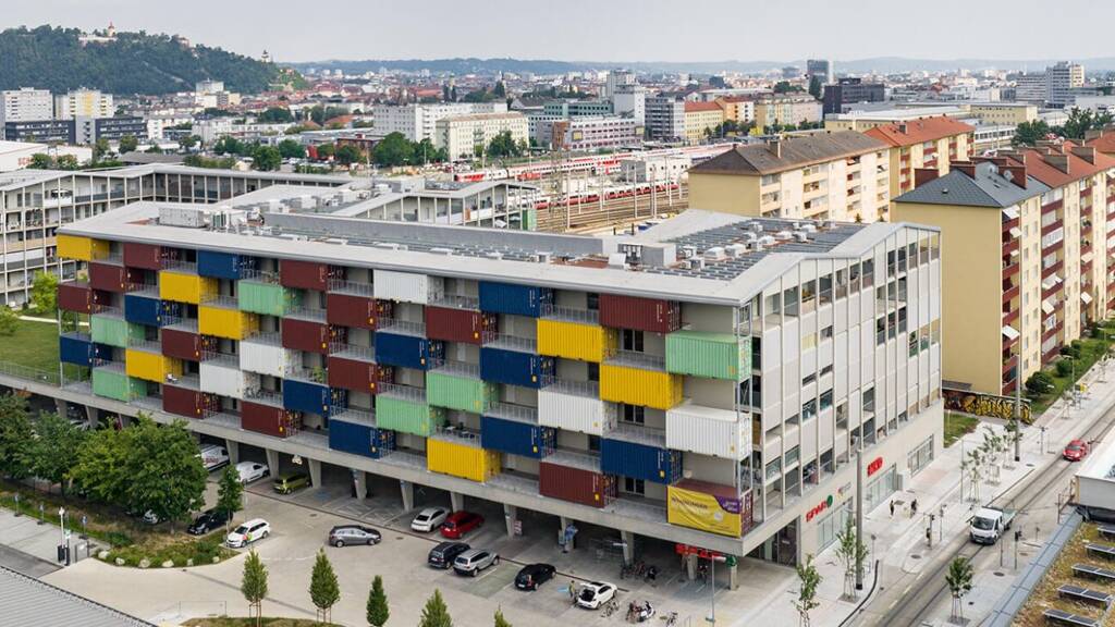 Wohnung zur Miete - Erstbezug 602 € 2 Zimmer 50,8 m² 1. Geschoss Waagner-Biro-Straße 84 Lend Graz 8020