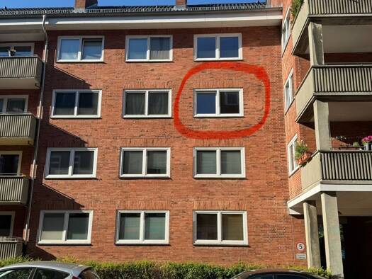 Wohnung zur Miete 720 € 2 Zimmer 49 m² Geschoss 2/3 frei ab 01.10.2026 Blücherplatz Blücherplatz 24105