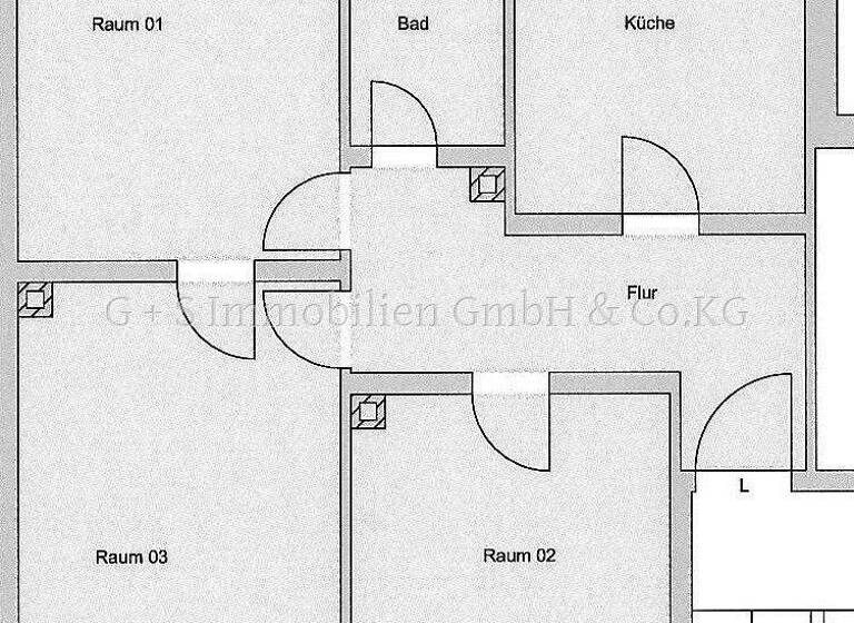 Wohnung zur Miete 650 € 3 Zimmer 76,1 m² Braunschweig 38106