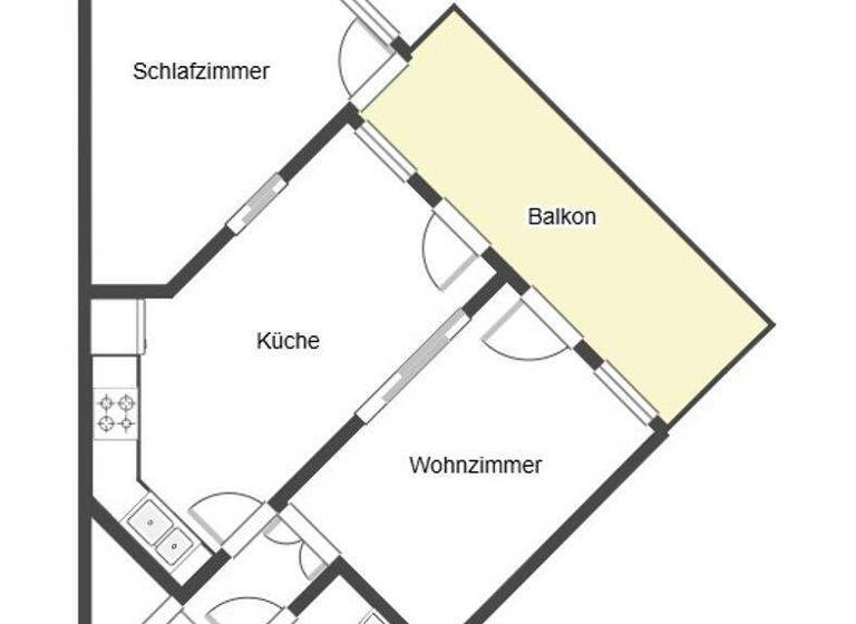 Wohnung zum Kauf 230.000 € 3 Zimmer 52,1 m² 1. Geschoss Sellin 18586