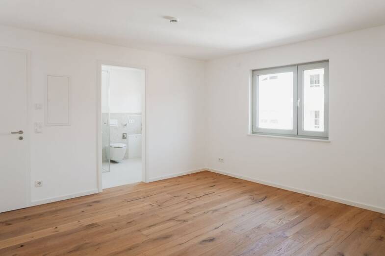 Wohnung zur Miete - Neubau 660 € 1 Zimmer 29 m² 3. Geschoss Gärten b Wöhrd Nürnberg 90489