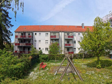 Wohnung zur Miete 406 € 2 Zimmer 46,7 m² 2. Geschoss frei ab 01.10.2025 Am Spinnseyer 26 Gartenstadt Bamberg 96052