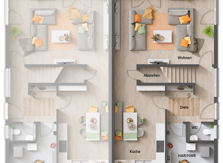 Doppelhaushälfte zum Kauf provisionsfrei 364.990 € 4 Zimmer 142 m² 275 m² Grundstück frei ab sofort Sankt Peter 79271