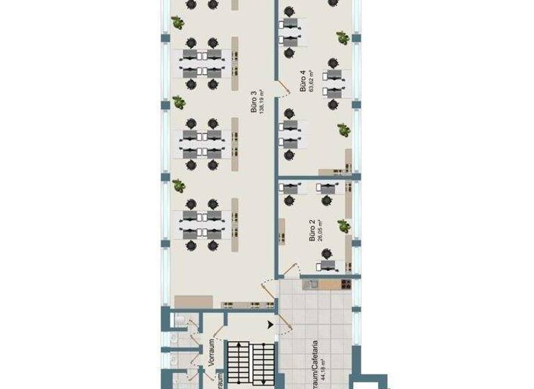 Bürofläche zur Miete 12 € 351,7 m² Bürofläche Friedrich-Schindler-Strasse 12 Kennelbach 6921