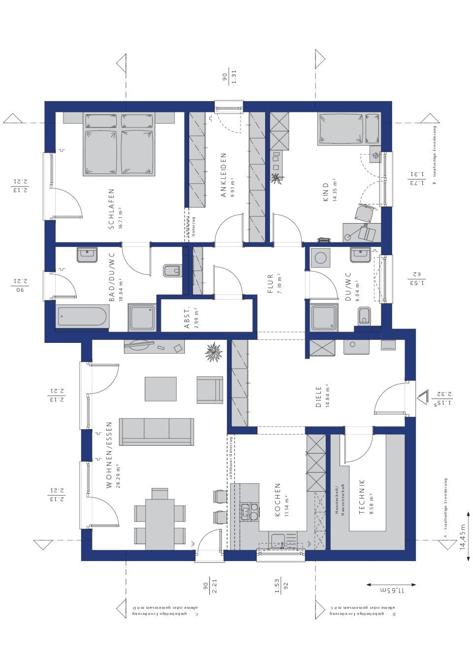 Bungalow zum Kauf 438.650 € 5 Zimmer 130 m²<br/>Wohnfläche 580 m²<br/>Grundstück Schauen Osterwieck 38835