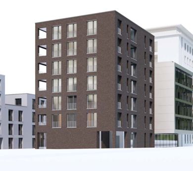 Wohnung zur Miete - Erstbezug 1.350 € 2 Zimmer 54 m² Steinstraße 27 Petershausen-West Konstanz 78467
