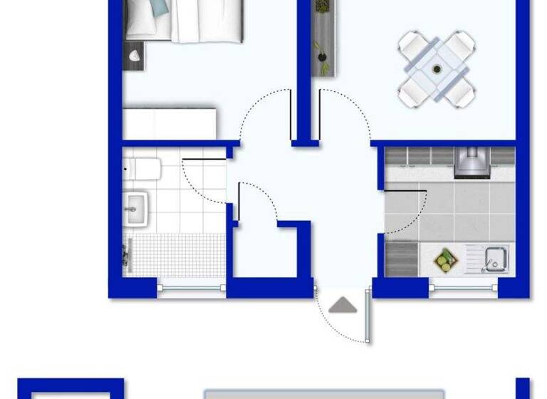 Wohnung zum Kauf 173.000 € 2 Zimmer 52,6 m² 2. Geschoss Immigrath Langenfeld 40764