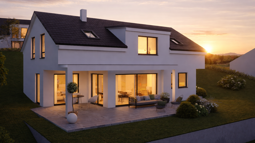 Einfamilienhaus zum Kauf - Erstbezug provisionsfrei 6 Zimmer 165 m² 1.500 m² Grundstück Gartenstraße 45 Öschingen Mössingen 72116