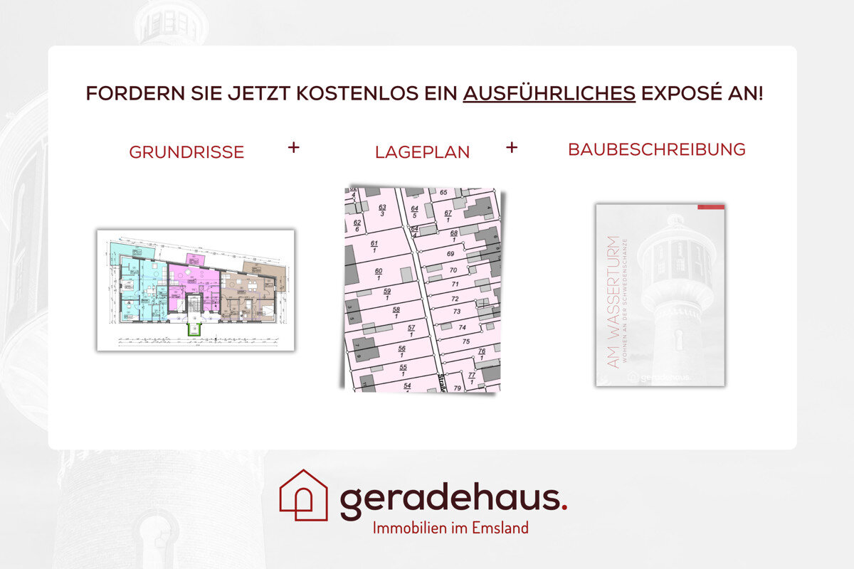 Wohnung zum Kauf 289.000 € 3 Zimmer 73,9 m²<br/>Wohnfläche 1.<br/>Geschoss ab sofort<br/>Verfügbarkeit Lingen Lingen / Laxten 49809