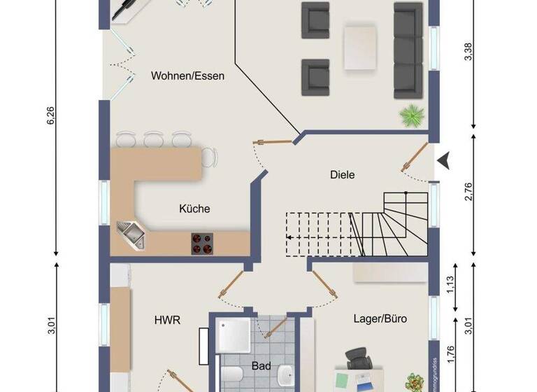 Einfamilienhaus zum Kauf 490.000 € 5 Zimmer 125 m² 764 m² Grundstück Rüting Grömitz 23743