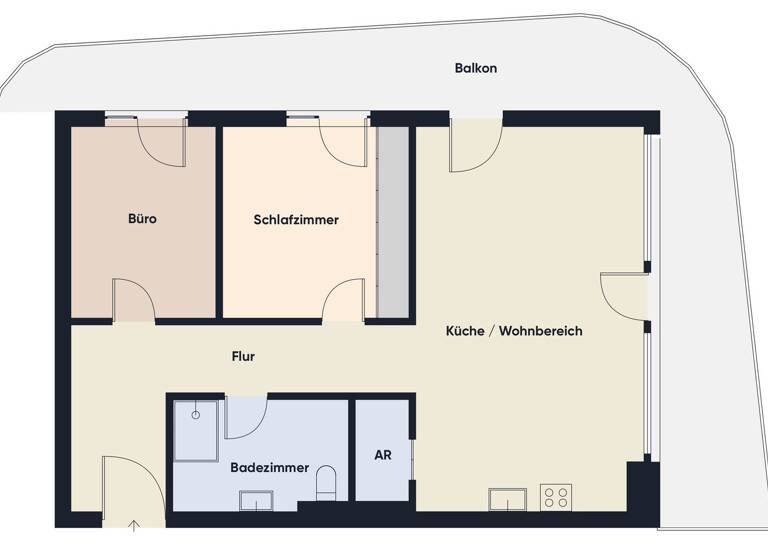 Wohnung zum Kauf 470.000 € 3 Zimmer 75 m² 2. Geschoss frei ab sofort Waldfriedgasse 10 Feldkirch 6800