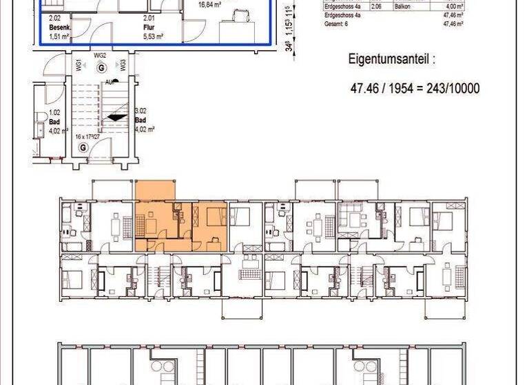Wohnung zur Miete 549 € 2 Zimmer 54,9 m² Unterlüß Südheide - Unterlüß 29345