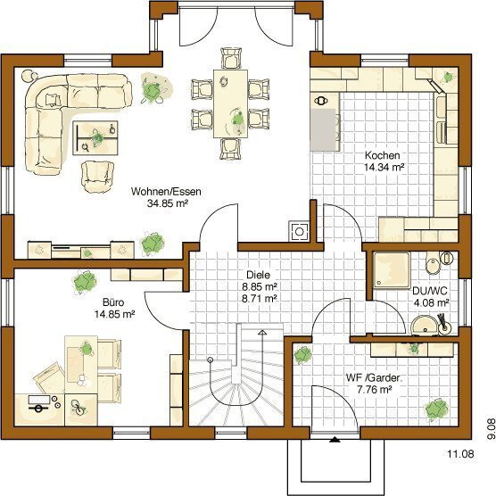 Einfamilienhaus zum Kauf 736.600 € 5 Zimmer 163 m²<br/>Wohnfläche 438 m²<br/>Grundstück Amberg 86854