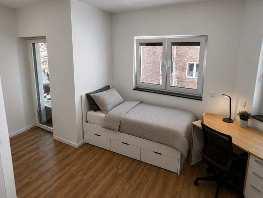 Wohnung zur Miete 450 € 1 Zimmer 20 m² Geschoss 2/4 frei ab 01.09.2026 Jülicher Straße 202 Aachen Aachen - Mitte 52070