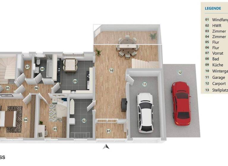 Einfamilienhaus zum Kauf 418.000 € 8 Zimmer 195 m² 835 m² Grundstück Lehen Ibbenbüren 49479