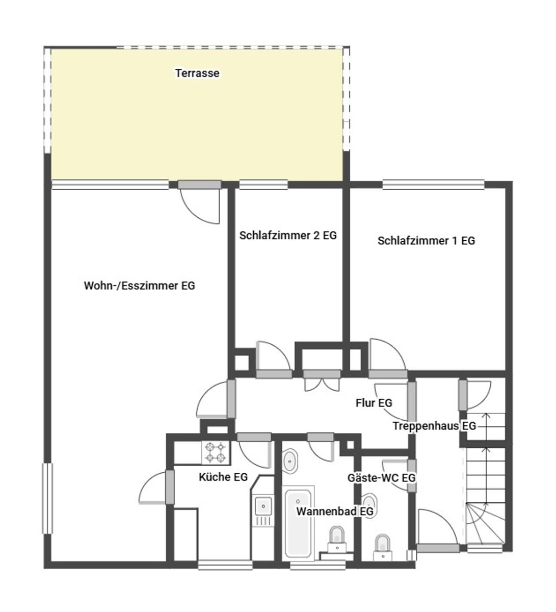 Immobilie zum Kauf als Kapitalanlage geeignet 395.000 € 6 Zimmer 131 m²<br/>Fläche 763,3 m²<br/>Grundstück Brock Bielefeld 33649