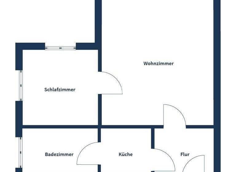 Wohnung zum Kauf 44.900 € 2 Zimmer 39,1 m² EG Meißen 01662