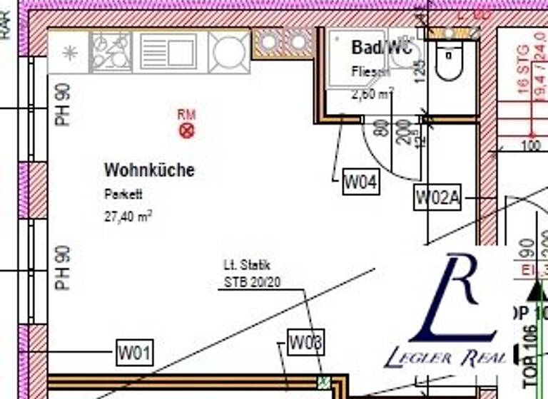 Wohnung zum Kauf - Erstbezug 179.000 € 30 m² 1. Geschoss Wien 1230