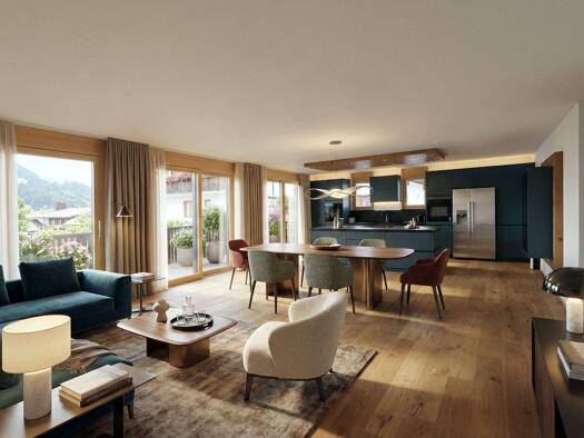 Terrassenwohnung zum Kauf - Erstbezug provisionsfrei 4 Zimmer 137,4 m² 3. Geschoss Dorf 139 Söll 6306