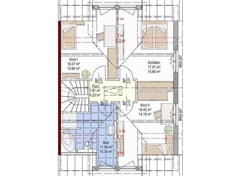 Reihenendhaus zum Kauf 423.648 € 4 Zimmer 133 m² 361 m² Grundstück Wittenförden 19073