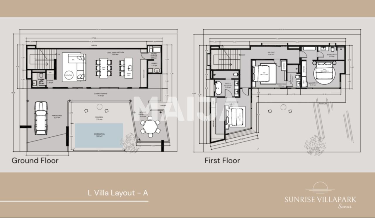 Villa zum Kauf 431.504 € 4 Zimmer 147 m²<br/>Wohnfläche 300 m²<br/>Grundstück Sanur Sanur 80237