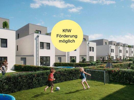 Reihenmittelhaus zum Kauf - Neubau provisionsfrei 874.900 € 5 Zimmer 156,8 m² 394 m² Grundstück frei ab 01.03.2027 Laura-Bassi-Straße 7 Langen 63225