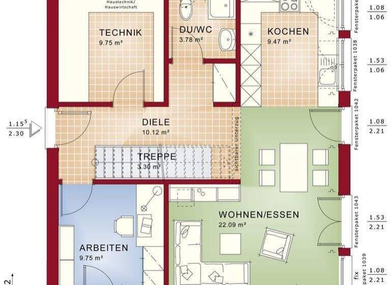 Haus zum Kauf 669.554 € 5 Zimmer 159 m² 549 m² Grundstück Amelsbüren Münster 48163
