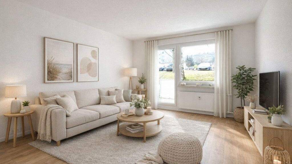 Wohnung zur Miete 243 € 2 Zimmer 41,3 m² EG Dr.-Friedrich-Wolf-Straße 27 Chrieschwitz Plauen 08529