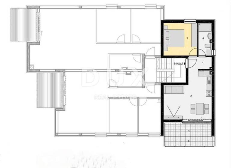Wohnung zum Kauf 288.156 € 2 Zimmer 49 m² 1. Geschoss Kolan