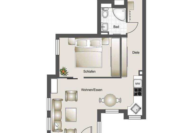 Wohnung zum Kauf 449.000 € 2 Zimmer 45 m² Baabe 18586