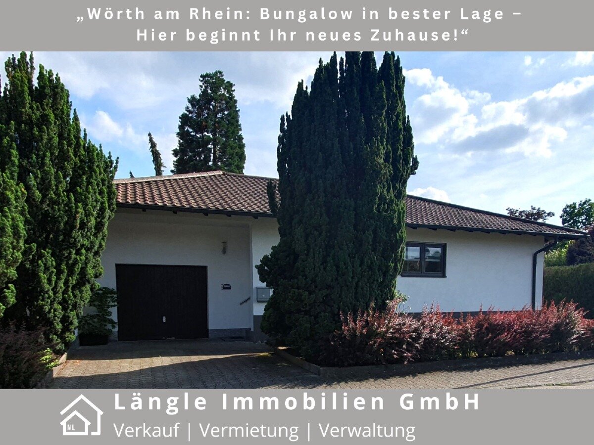 Bungalow zum Kauf 675.000 € 5 Zimmer 125,3 m²<br/>Wohnfläche 749 m²<br/>Grundstück 01.08.2025<br/>Verfügbarkeit Wörth Wörth am Rhein 76744