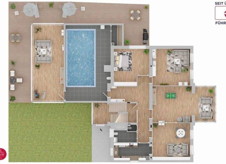 Einfamilienhaus zum Kauf 1.490.000 € 8 Zimmer 343 m² 1.772 m² Grundstück Klosterneuburg 3400