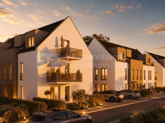 Wohnung zum Kauf - Erstbezug provisionsfrei 445.900 € 3 Zimmer 82,5 m² 1. Geschoss Binger Straße Rheidt Niederkassel 53859
