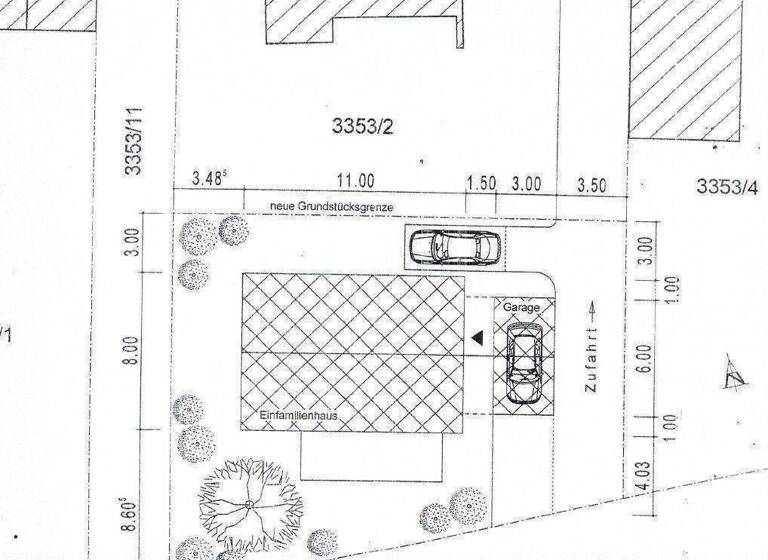 Grundstück zum Kauf 350.000 € 380 m² Grundstück Baugenehmigung vorhanden Lerchen Straße 19 Heufeldmühle Bruckmühl 83052