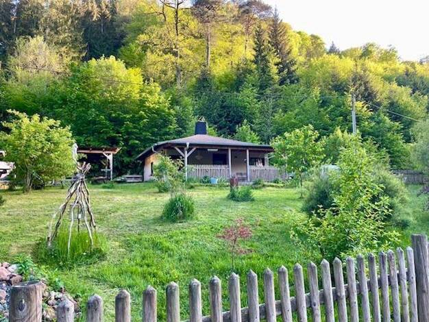 Bungalow zum Kauf provisionsfrei 250.000 € 2 Zimmer 60 m² 1.180 m² Grundstück Waldsiedlung 3 Elmstein-Helmbach 67471