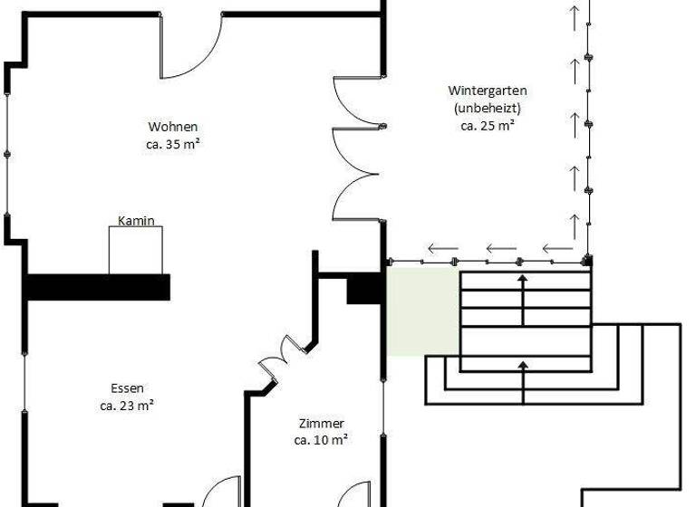 Einfamilienhaus zum Kauf 1.750.000 € 5 Zimmer 197 m² 510 m² Grundstück Groß Flottbek Hamburg 22607