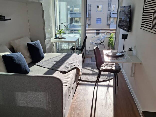 Studio zur Miete 950 € 1 Zimmer 23 m² 3. Geschoss Hanselmannstraße Milbertshofen-Am Hart München 80809