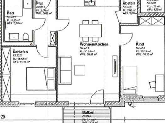 Wohnung zur Miete - Erstbezug 1.000 € 3 Zimmer 76,9 m² 2. Geschoss Alter Mühlenweg 1 A Bad Bevensen Bad Bevensen 29549