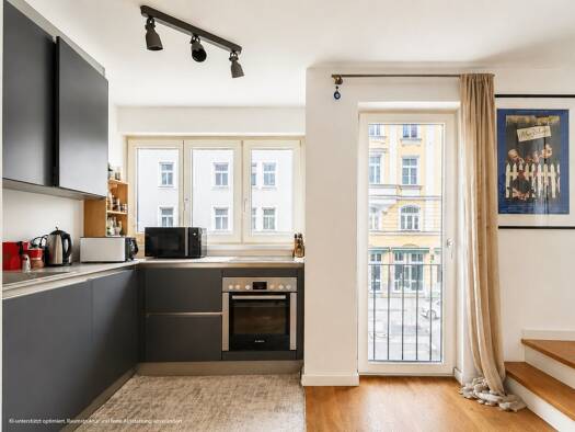 Wohnung zum Kauf 529.000 € 2 Zimmer 51,7 m² 1. Geschoss Maxvorstadt München 80797