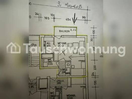 Studio zur Miete Tauschwohnung 870 € 1 Zimmer 38 m² 3. Geschoss Maxvorstadt München 80335